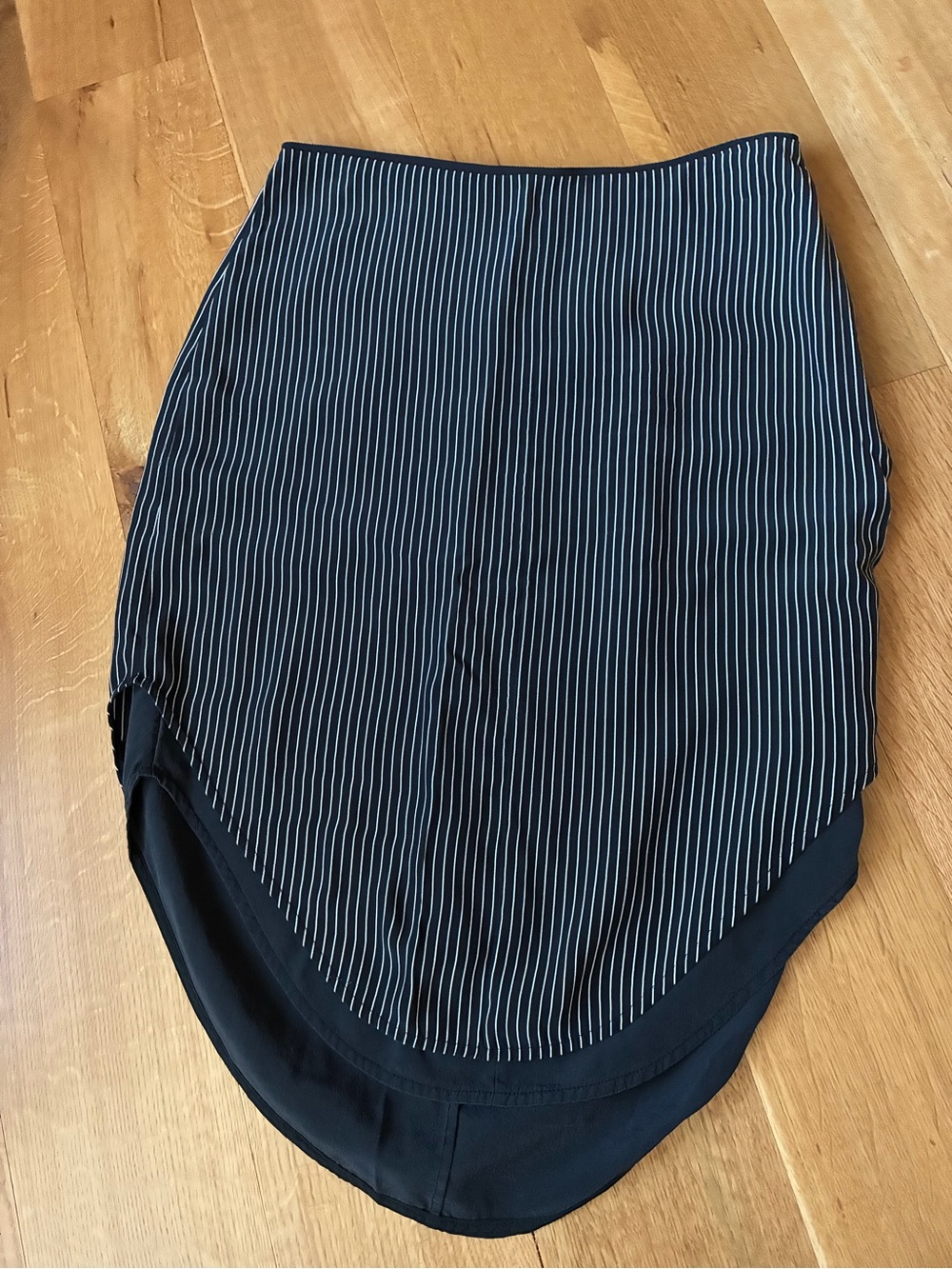 Rag and Bone Pinstripe Asymmetrical Women's Skirt size 0